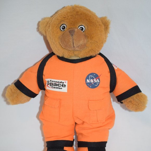2013 Kennedy Space Center NASA 12” Plush Bear - Picture 1 of 4